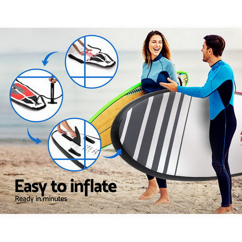 Image of Weisshorn Stand Up Paddle Boards SUP 11ft Inflatable Surfboard Paddleboard Kayak