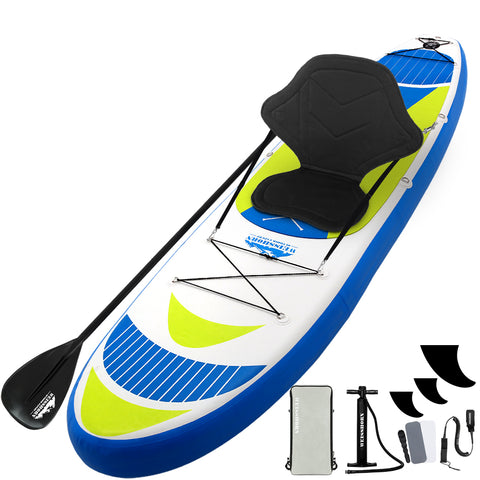 Image of Weisshorn Stand Up Paddle Boards 11ft Inflatable SUP Surfboard Paddleboard Kayak