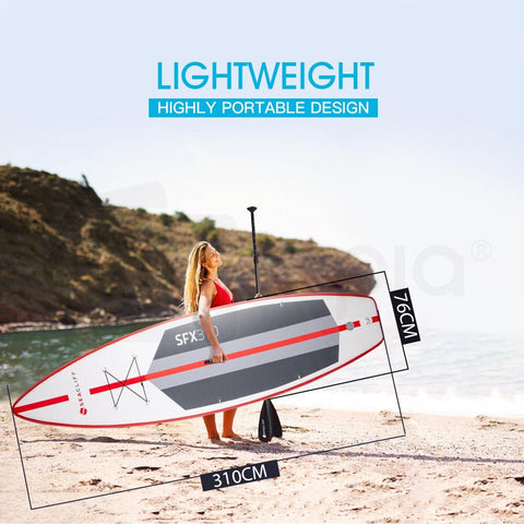 Image of SEACLIFF Stand Up Paddle Board - Inflatable SUP Surf Kayak Paddleboard Race
