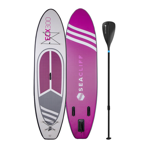 Image of SEACLIFF 10ft Stand Up Paddleboard Paddle Board SUP Inflatable Standing Blow 10'