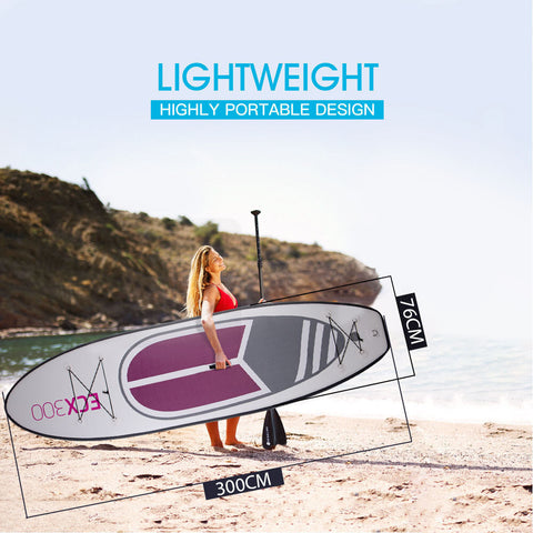 Image of SEACLIFF 10ft Stand Up Paddleboard Paddle Board SUP Inflatable Standing Blow 10'