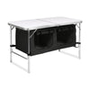 KILIROO Camping Table 120cm Silver (With Black Storage Bag) KR-CT-106-CU